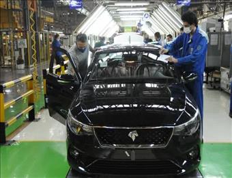 رشد تولید روزانه در ایران خودرو